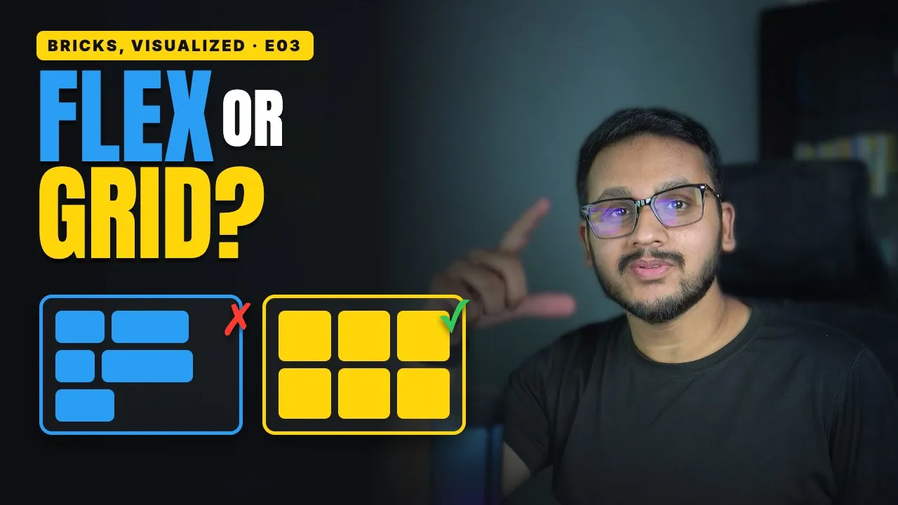 Flexbox vs Grid in Bricks Builder